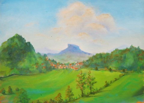 'Landscape with Bismantova' by Pheona