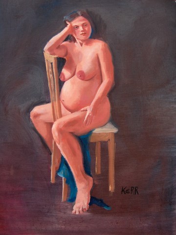pregnant female nude