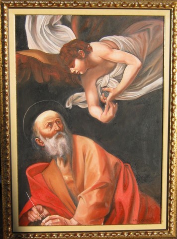 copy Caravaggio's St Thomas