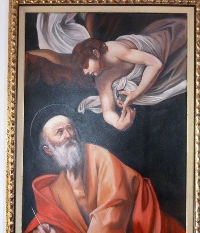 copy of caravaggio's 'St Thomas''