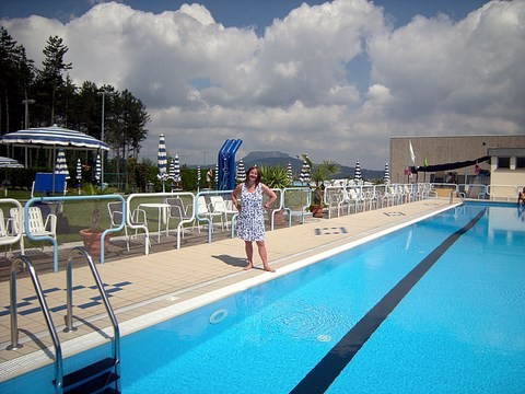 Pool at Villa Minozzo
